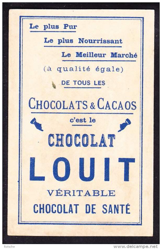 CHROMO Chocolat LOUIT Frères  Infanterie 1580     Costumes Militaires Uniformes Uniform - Louit