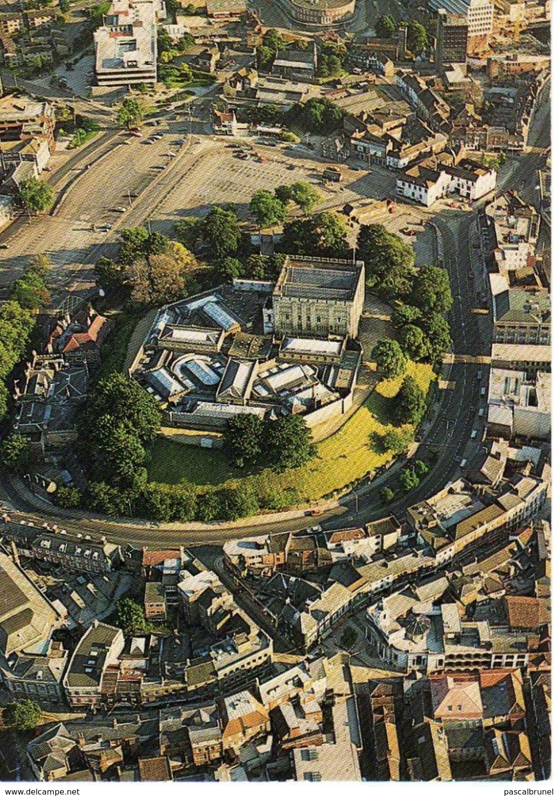 NORWICH - CASTLE MUSEUM - AERIAL VIEW LOOKING SOUTH - Norwich