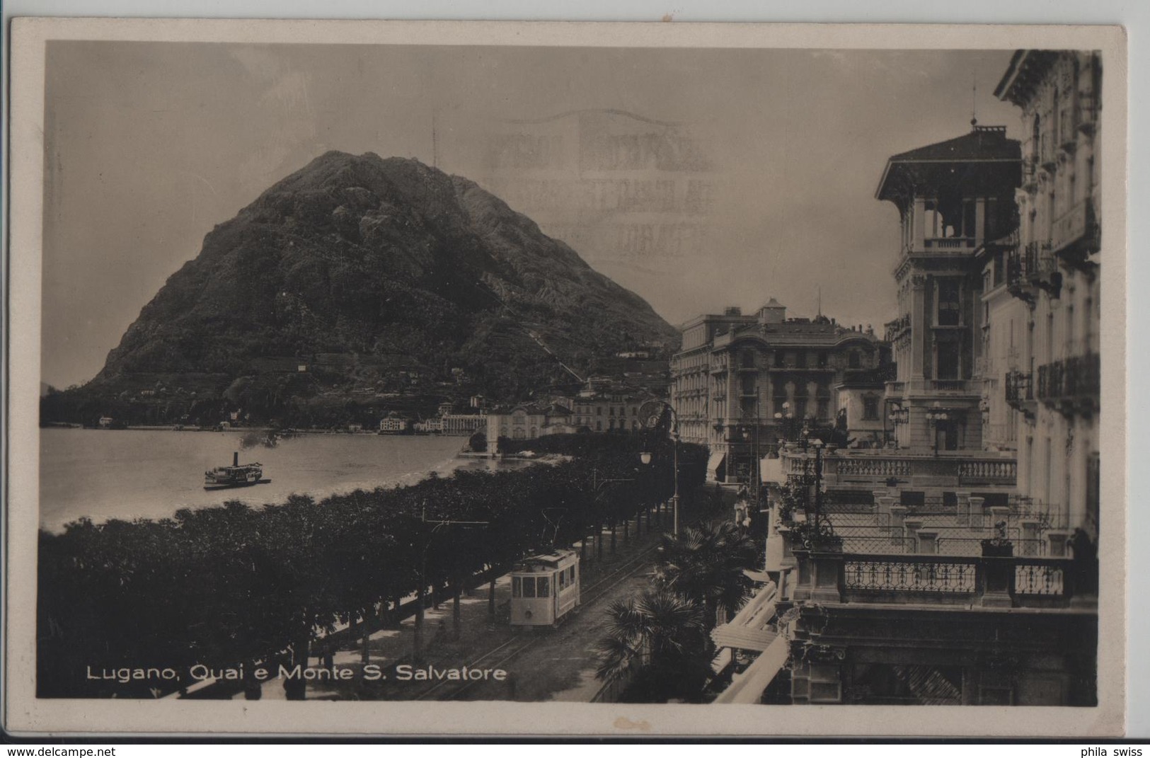 Lugano - Quai E Monte Bre - Photo: Guggenheim - Sonstige & Ohne Zuordnung