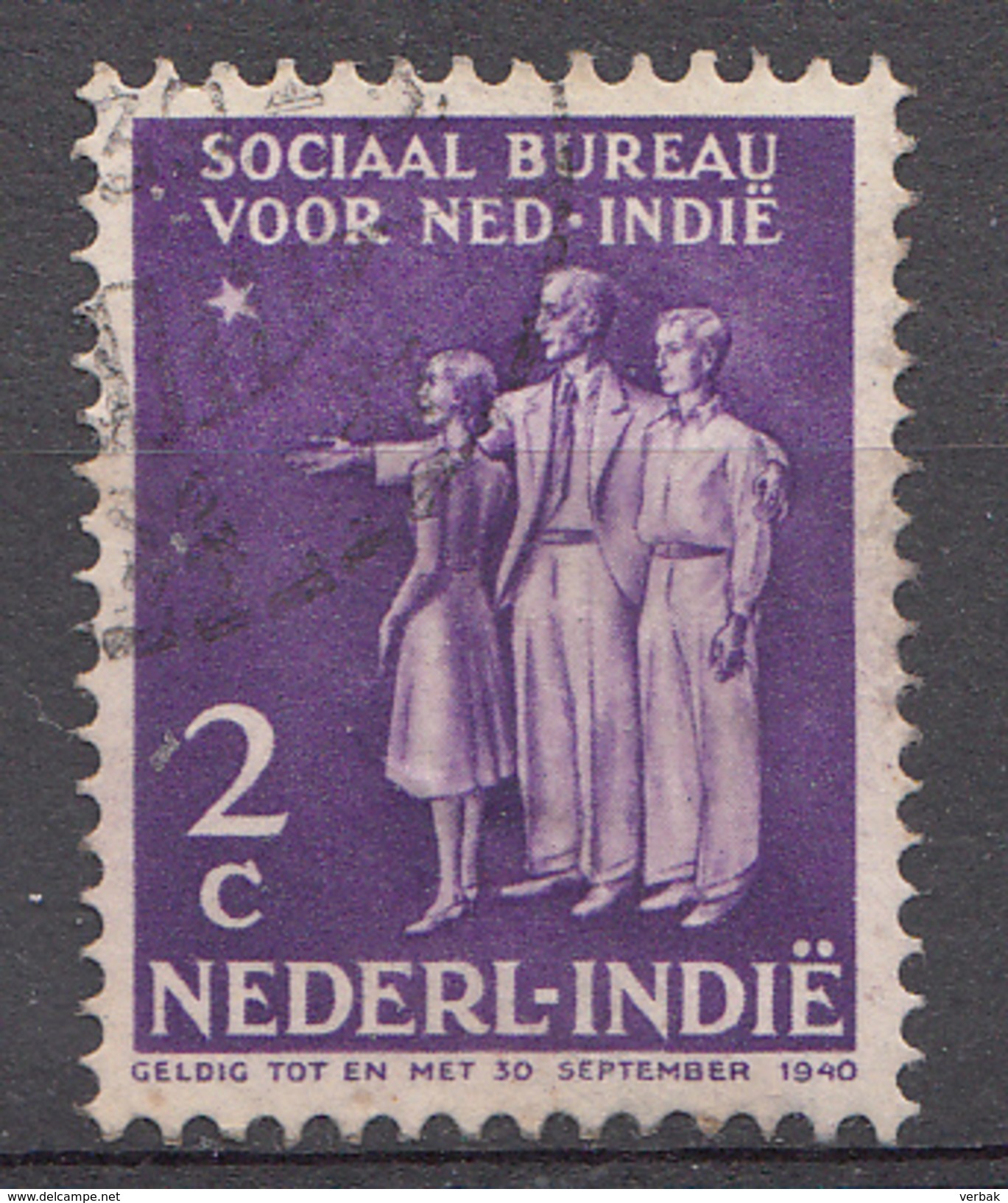 Indes Néerlandaises 1939 Nvph Nr. 266 Sociaal Bureau  Oblitérés /Used / Gestempeld - Indes Néerlandaises