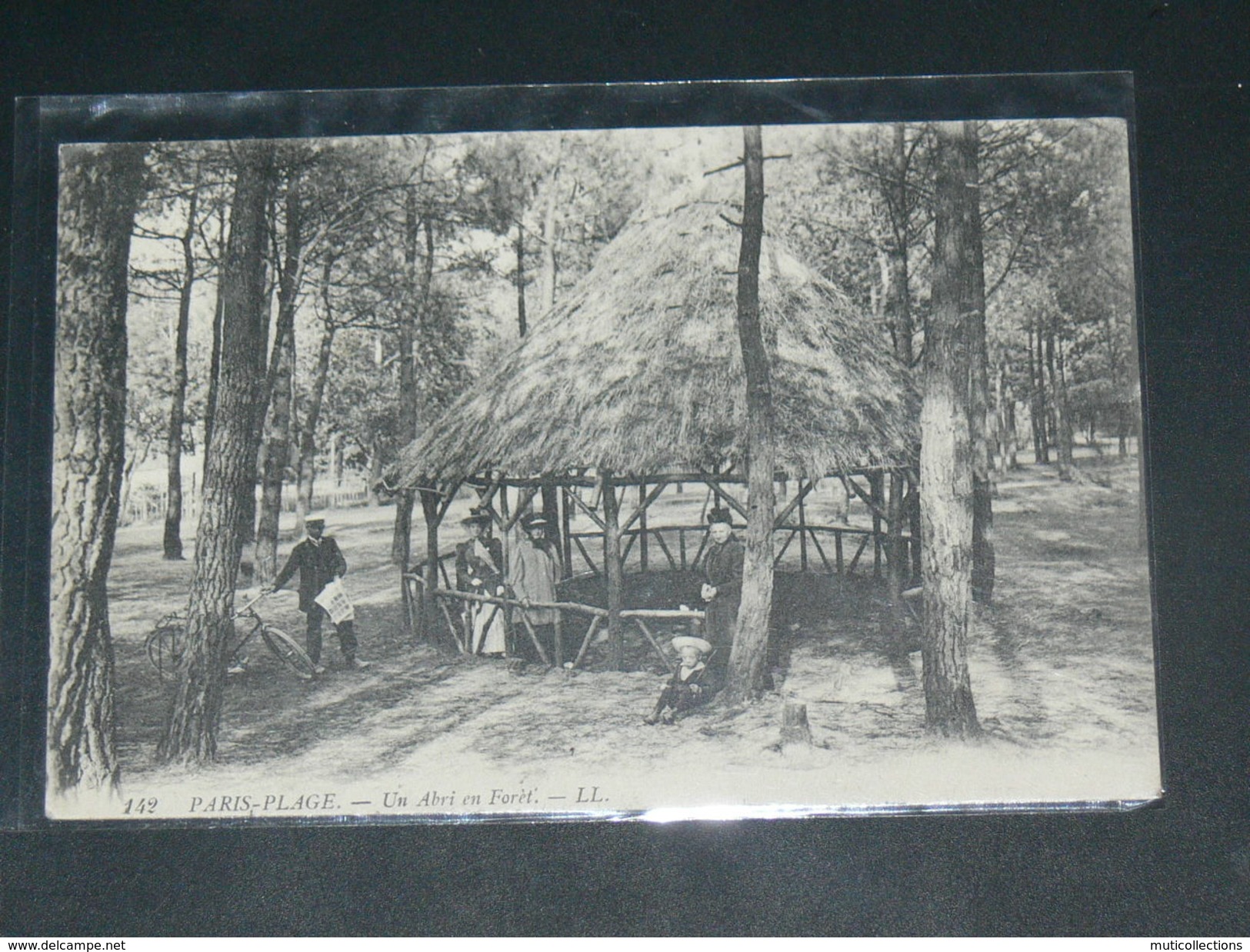 LE TOUQUET PARIS PLAGE    1910   VUE    CIRC  EDIT - Le Touquet