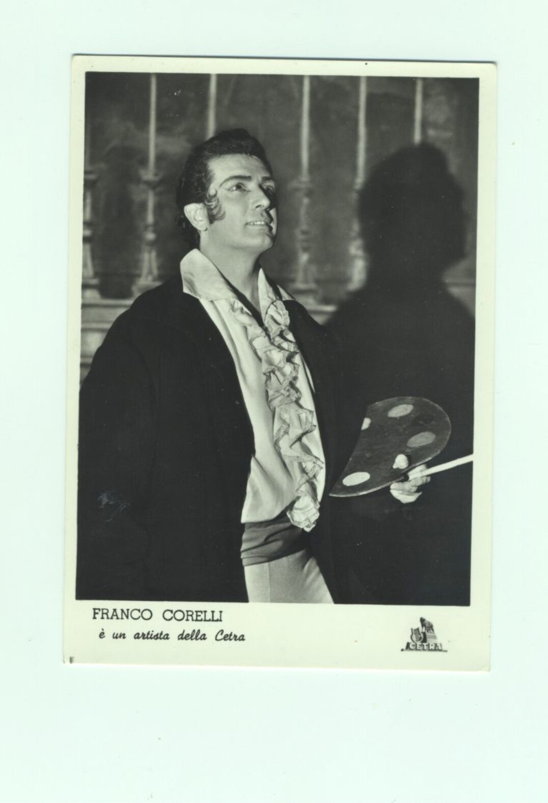 Cartolina FRANCO CORELLI Tenore Di Ancona - Cantanti E Musicisti