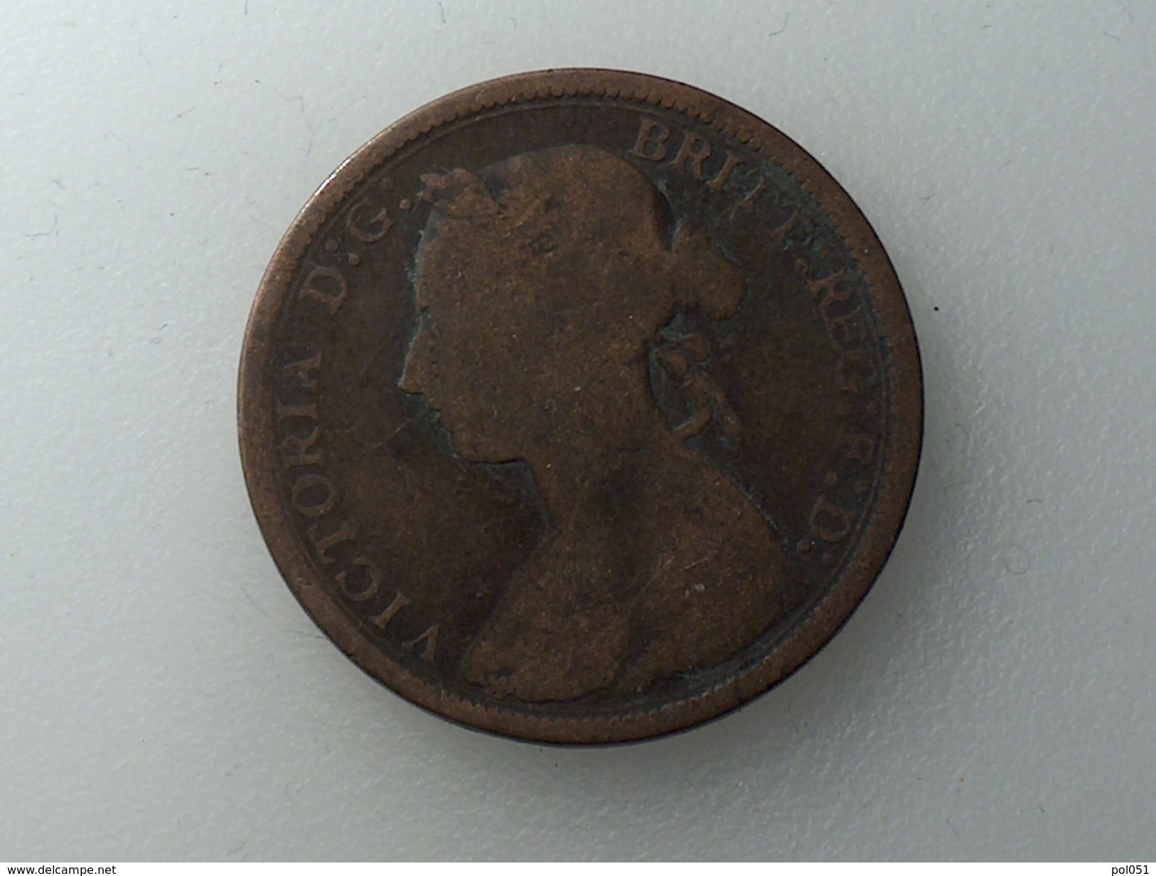 UK 1/2 PENNY 1886 HALF GRANDE BRETAGNE - C. 1/2 Penny