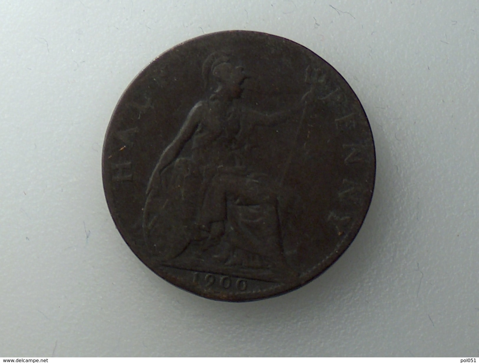 UK 1/2 PENNY 1900 HALF GRANDE BRETAGNE - C. 1/2 Penny