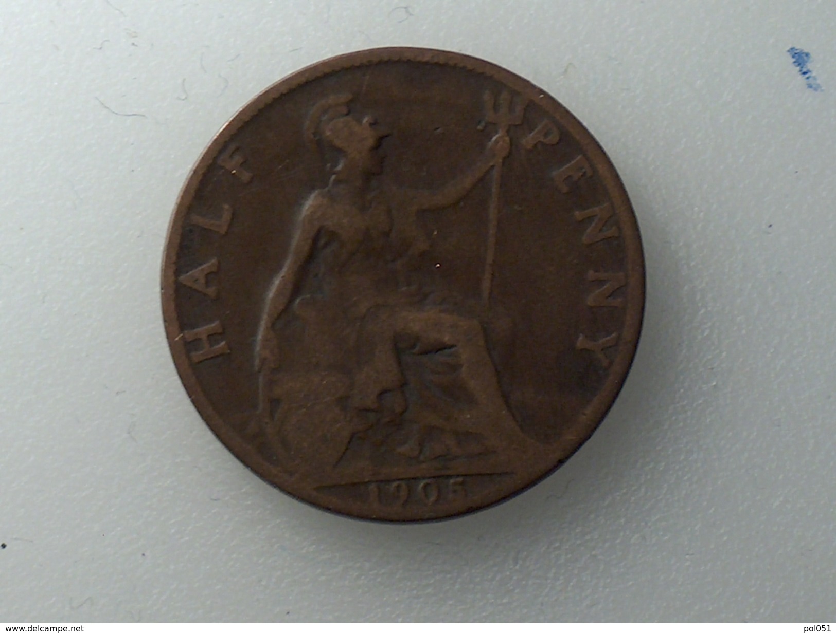 UK 1/2 PENNY 1905 HALF GRANDE BRETAGNE - C. 1/2 Penny