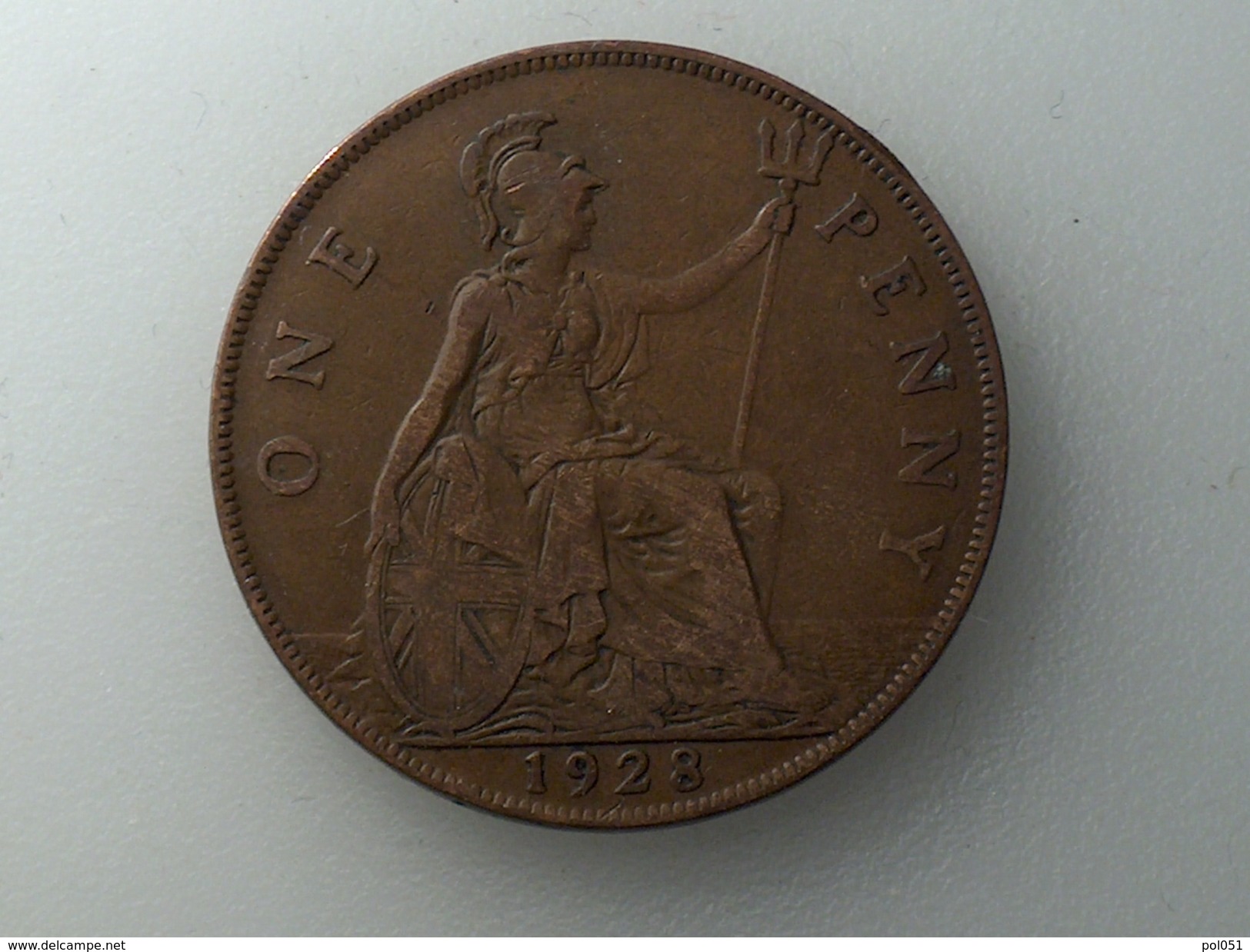 UK 1 PENNY 1928 ONE GRANDE BRETAGNE - D. 1 Penny