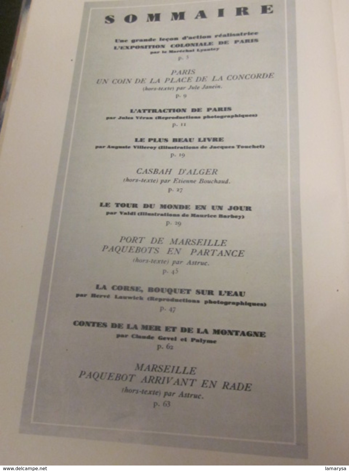 AGENDA PLM 1931-305 Pages-France Paris-Corté-Corse-Alger-Tunisie-Maroc-Expo Coloniale-Pub-Gravure Couleur-Voir 72 Scanns - Altri & Non Classificati