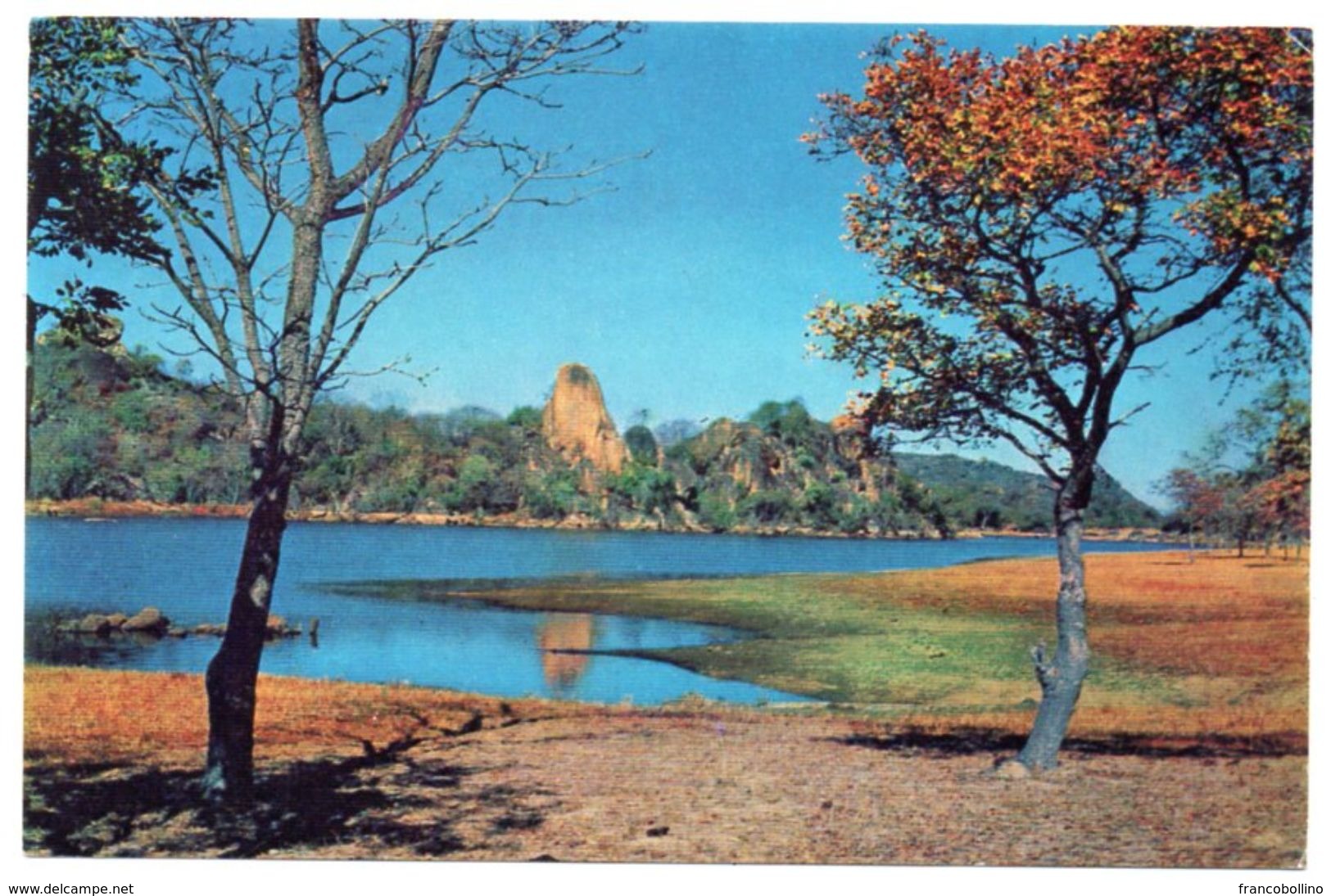 RHODESIA/ZIMBABWE - MITSHELELI DAM,MATOPOS NATIONAL PARK / THEMATIC STAMP-TOBACCO - Zimbabwe