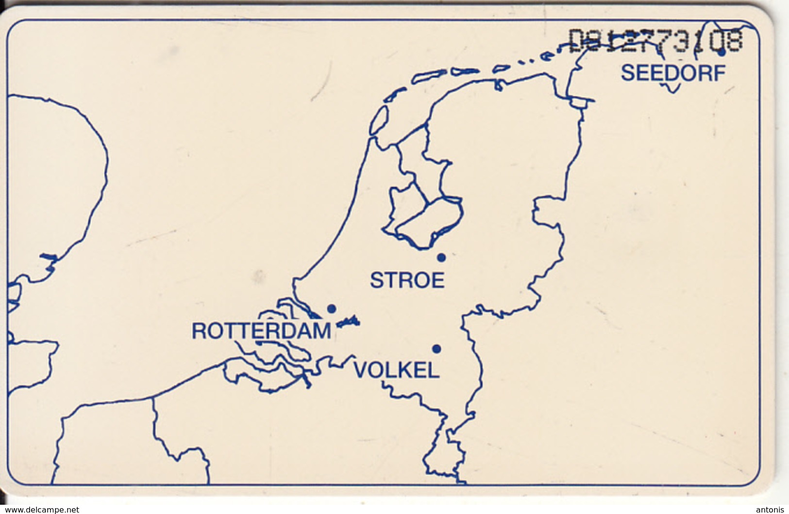 NETHERLANDS(chip) - Stichting Algemene Miltaire Tehuizen, Tirage 6155, Used - Private