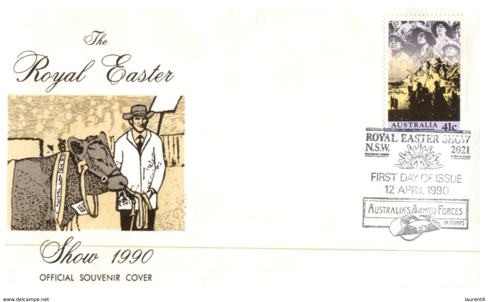 (666) Australia FDC Cover - 1990 - Royal Easter Show (2 Covers) - Premiers Jours (FDC)