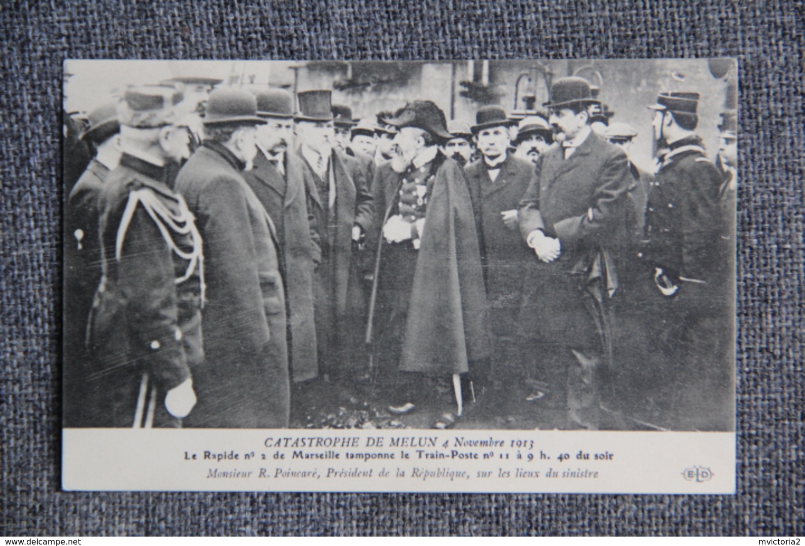 Lot De 10 Cartes - CATASTROPHE De MELUN, Le 4 Novembre 1913 - Melun
