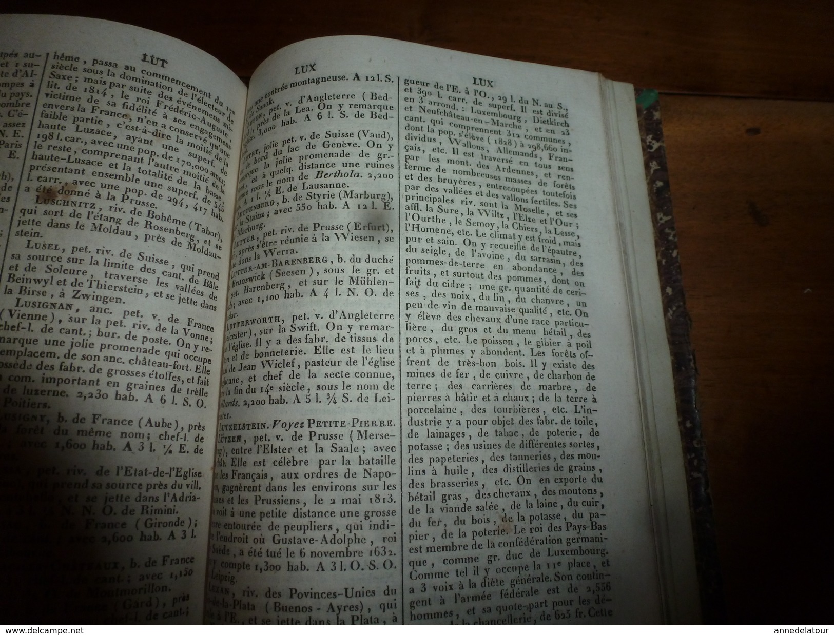 1841 Dictionnaire Universel de Géographie MAC CARTHY , tome 1er  (Physique,Politique, Historique et Commercial)