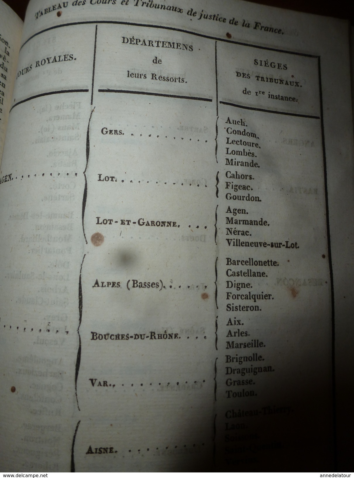 1841 Dictionnaire Universel de Géographie MAC CARTHY , tome 1er  (Physique,Politique, Historique et Commercial)