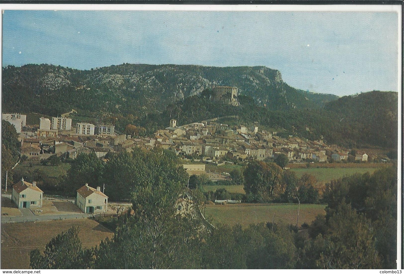 13  CPSM  MEYRARGUES VUE GENERALE ET CITE DE LA POURANE - Meyrargues