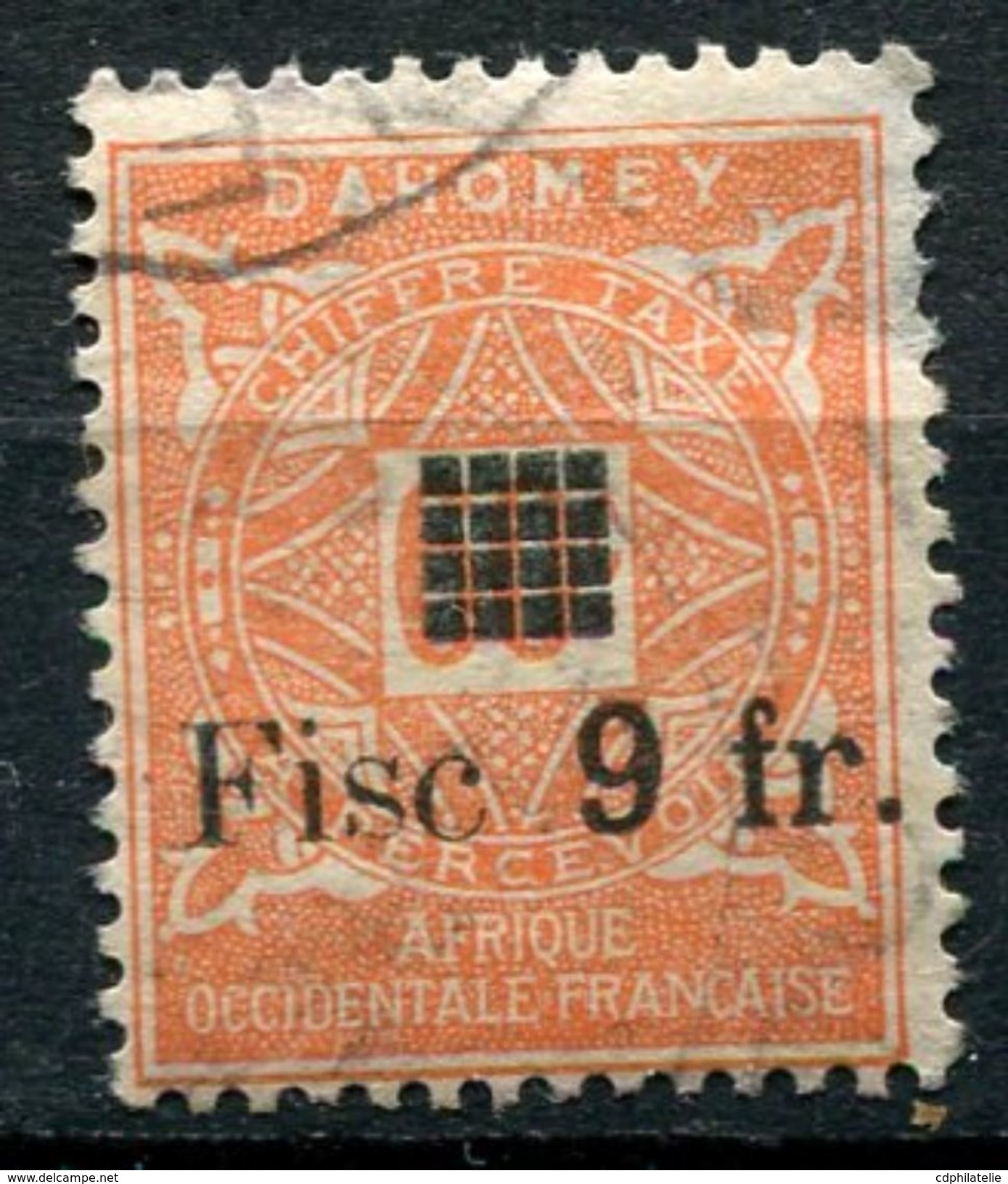 DAHOMEY TIMBRE FISCAL N°114 O - Usados