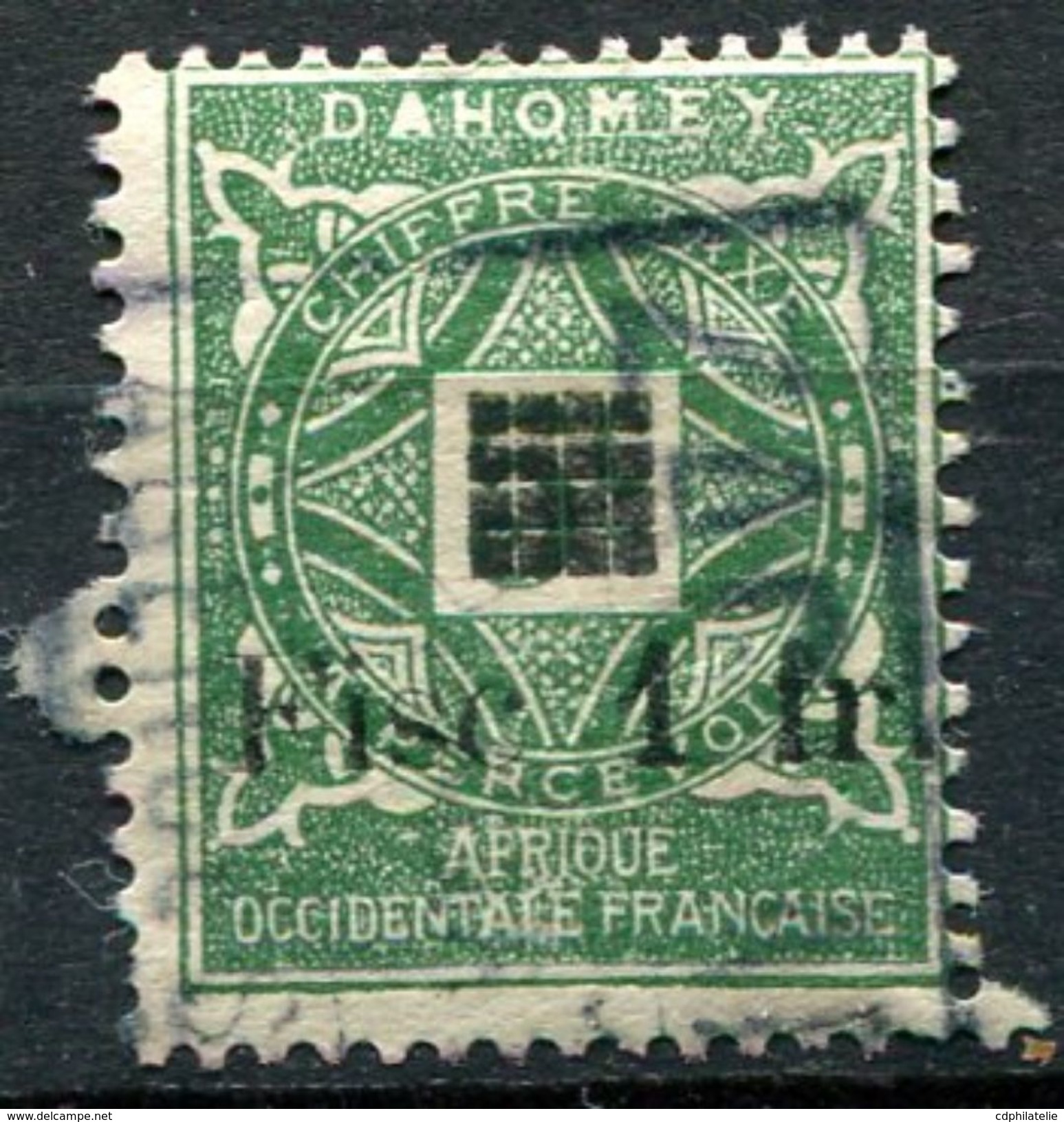 DAHOMEY TIMBRE FISCAL N°111 O - Oblitérés