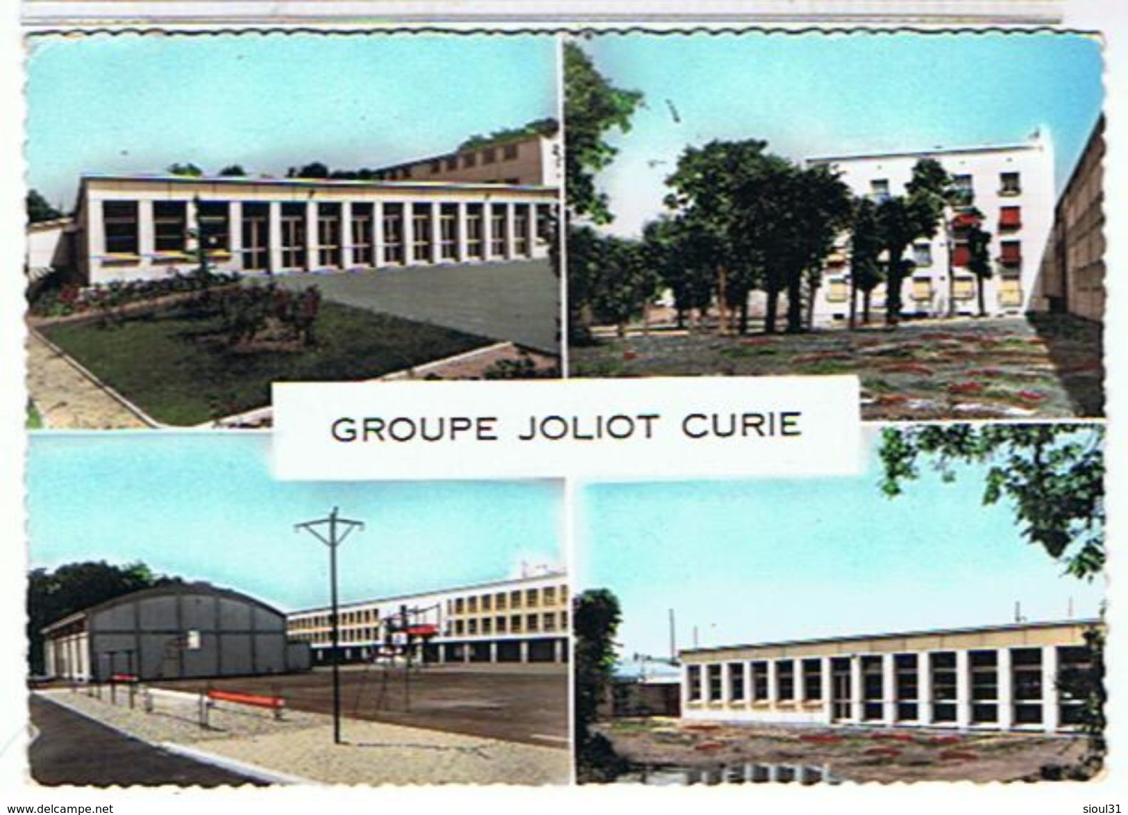 76..ACHERES  - GROUPE SCOLAIRE  4 VUES - Autres & Non Classés