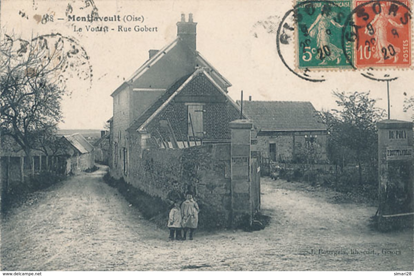 MONTJAVOULT - N° 68 - LE VOUAST - RUE GOBERT - Montjavoult