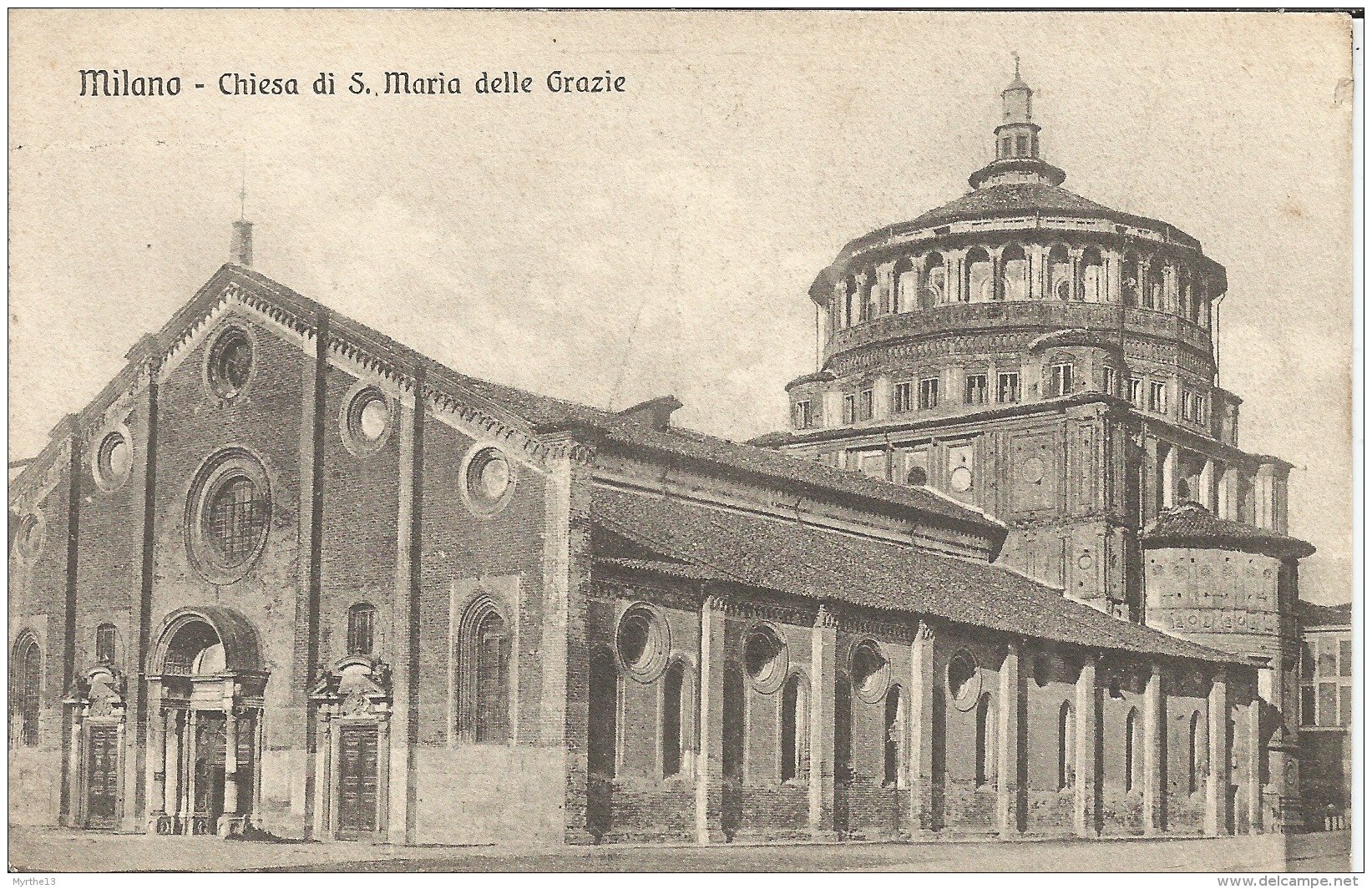 ITALIE   MILANO  Chiesa Di S Maria Delle Grazie - Altri & Non Classificati