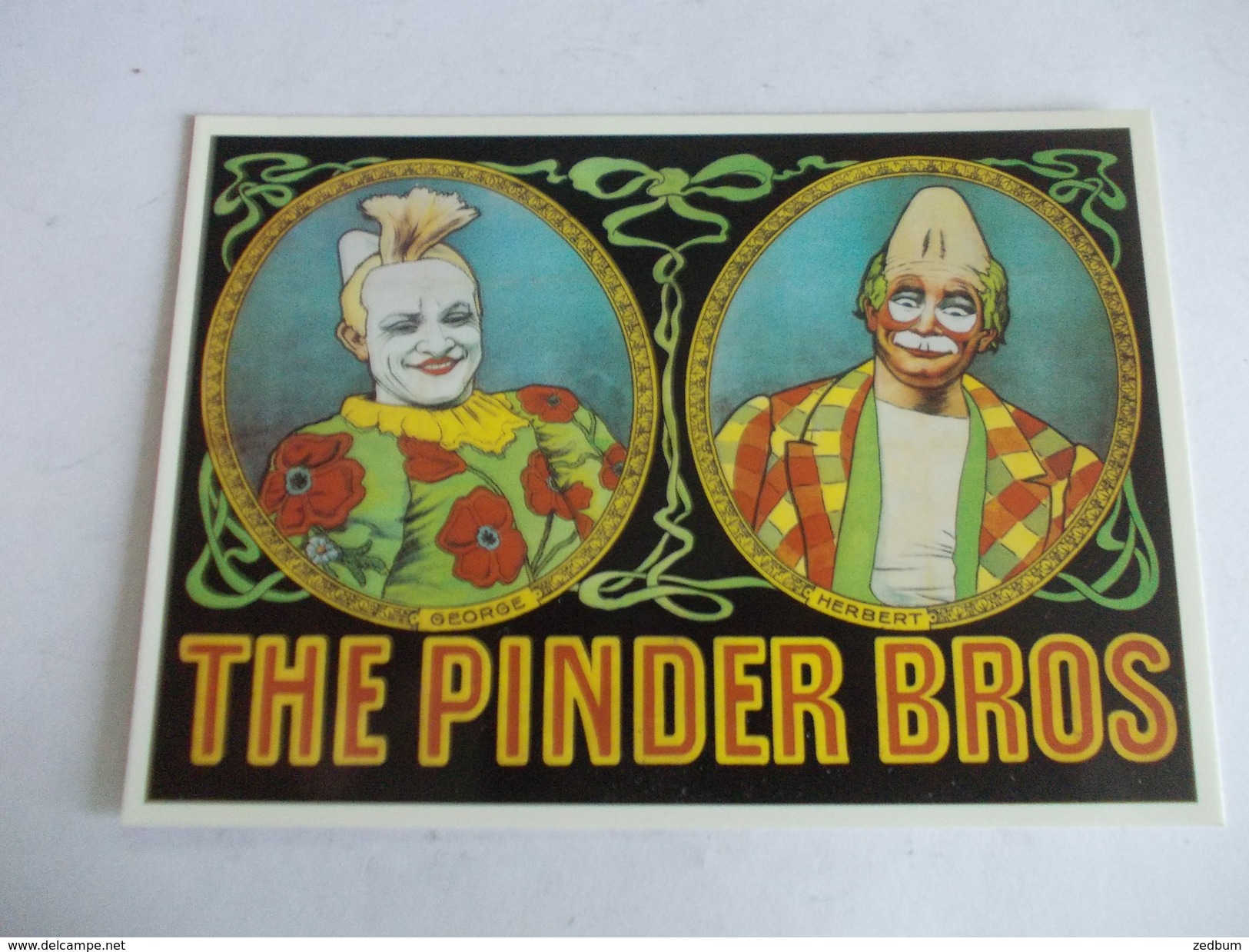 Cirque Pinder Les Frères Pinder George Et Herbert - Circus