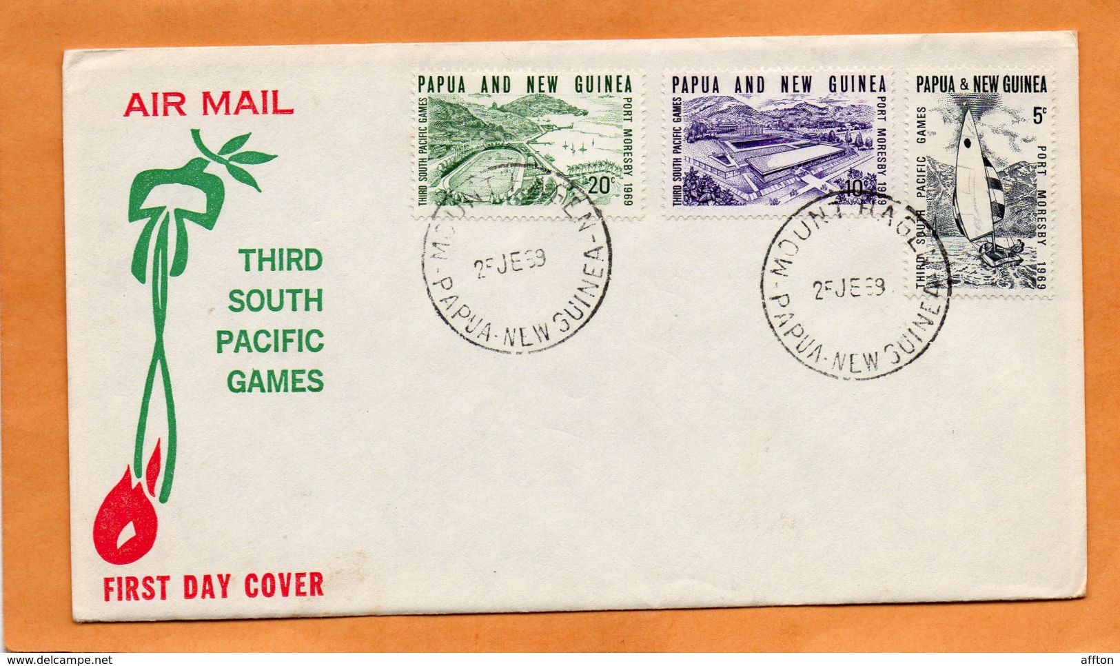 Papua New Guinea 1969 FDC - Papua Nuova Guinea