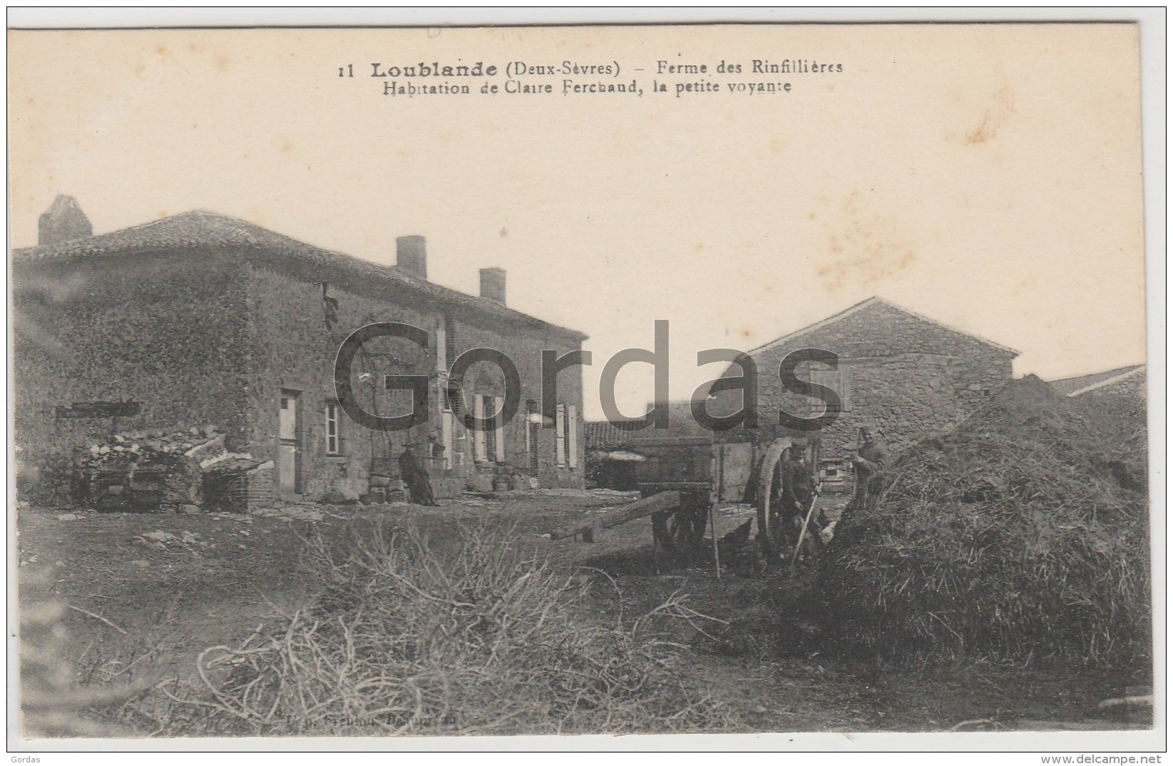 France - Loublande - Ferme De Rinfillieres - Mauleon