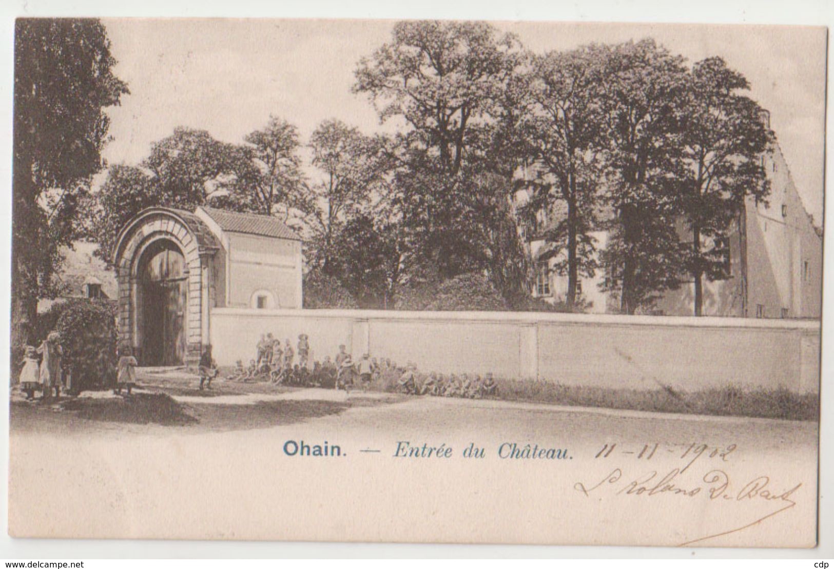 Cpa Ohain   1902 - Lasne