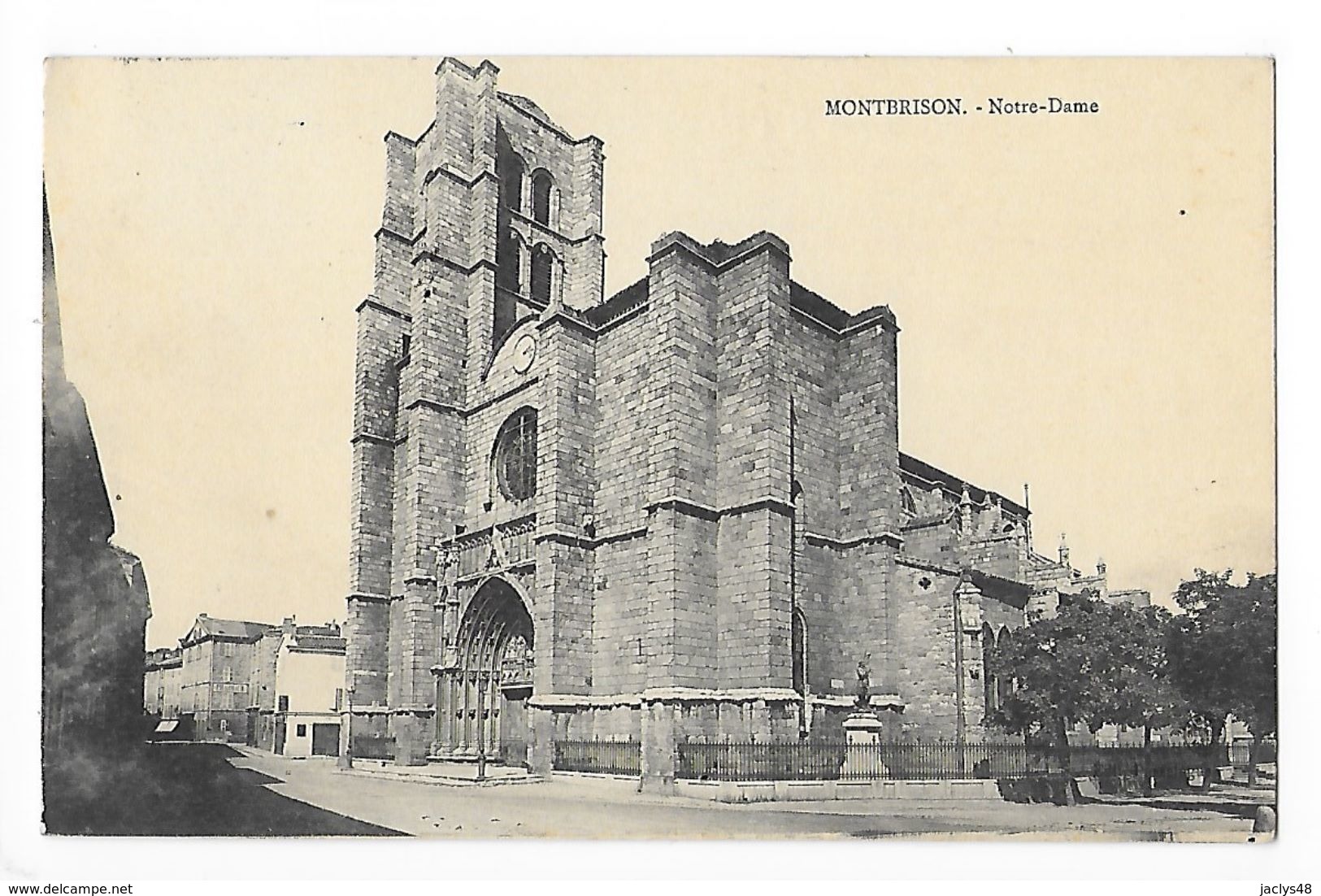 MONTBRISON  (cpa 42)  Notre-Dame  -   - L 1 - Montbrison