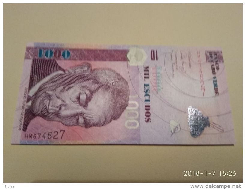 1000 Escudos 2007 - Capo Verde