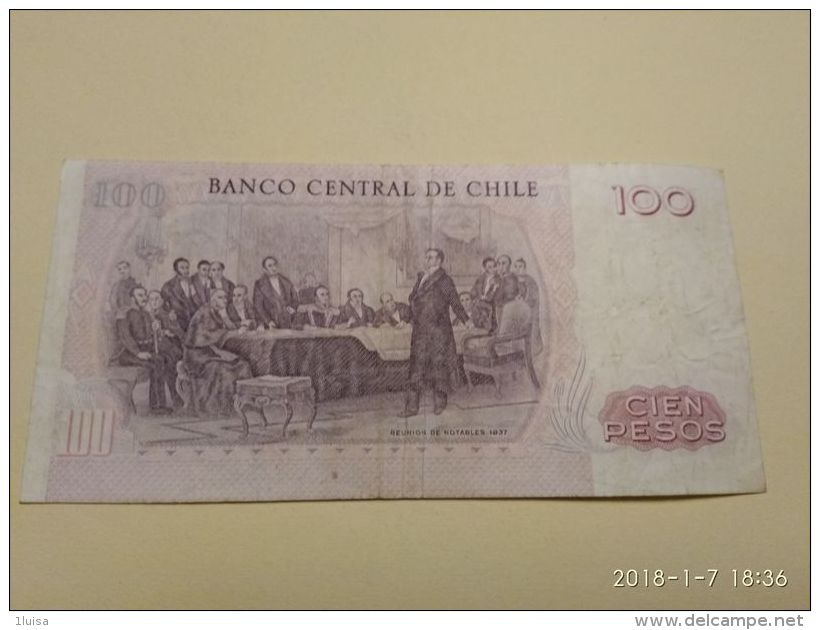 100 Escudos 1981 - Chili