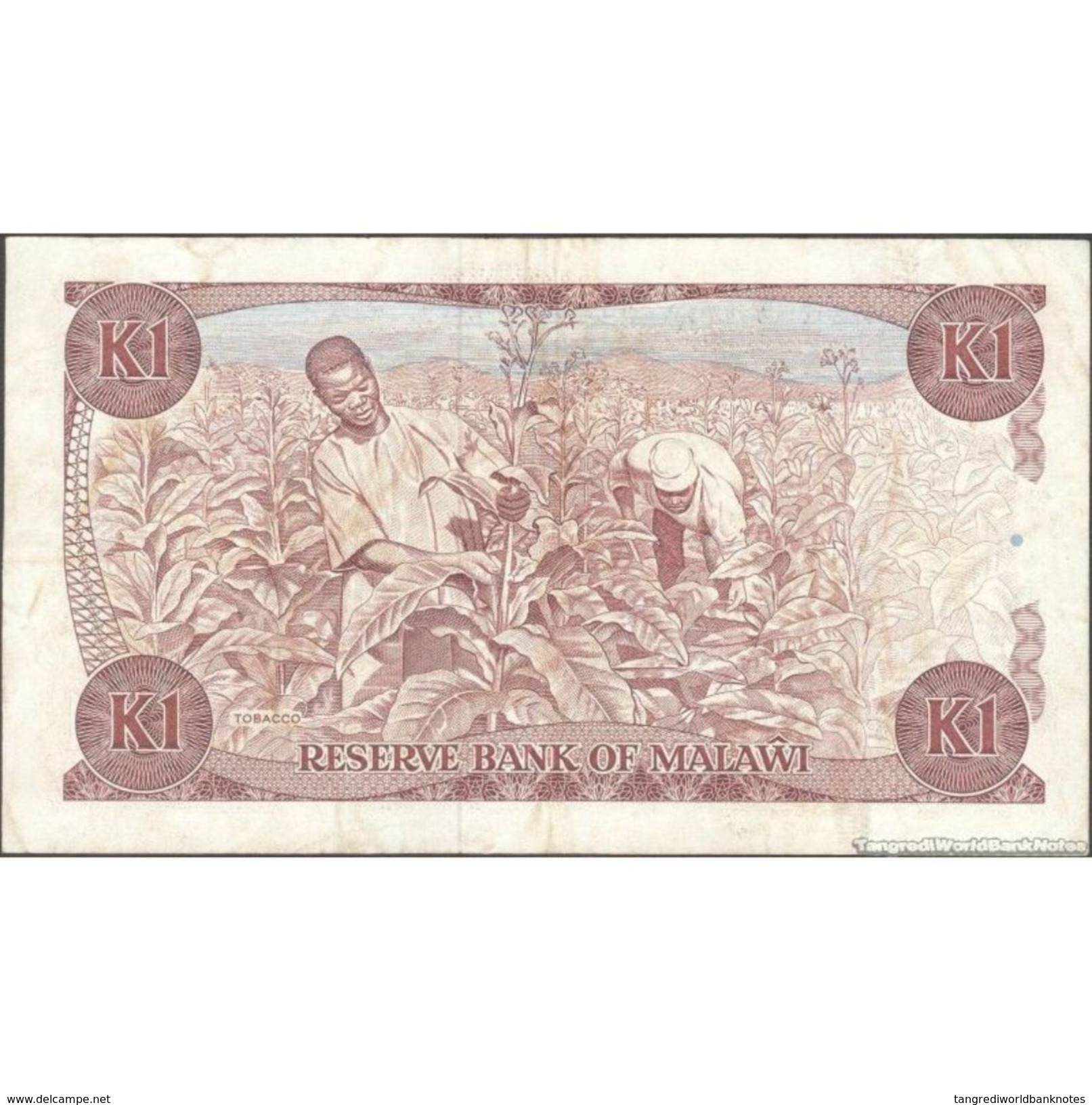 TWN - MALAWI 19b - 1 Kwacha 1.4.1988 G/44 417161 AVF - Malawi