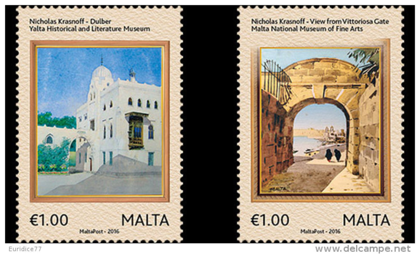 Malta 2016 - Joint Issue Malta-Russia 2016 Stamp Set Mnh - Gezamelijke Uitgaven