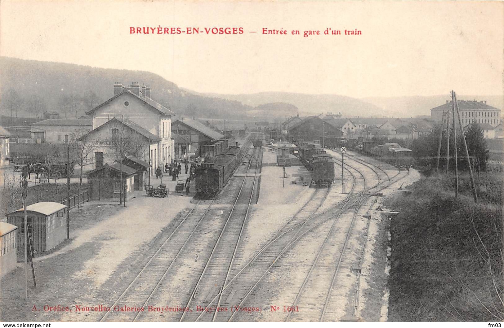 Bruyères Gare Train - Bruyeres