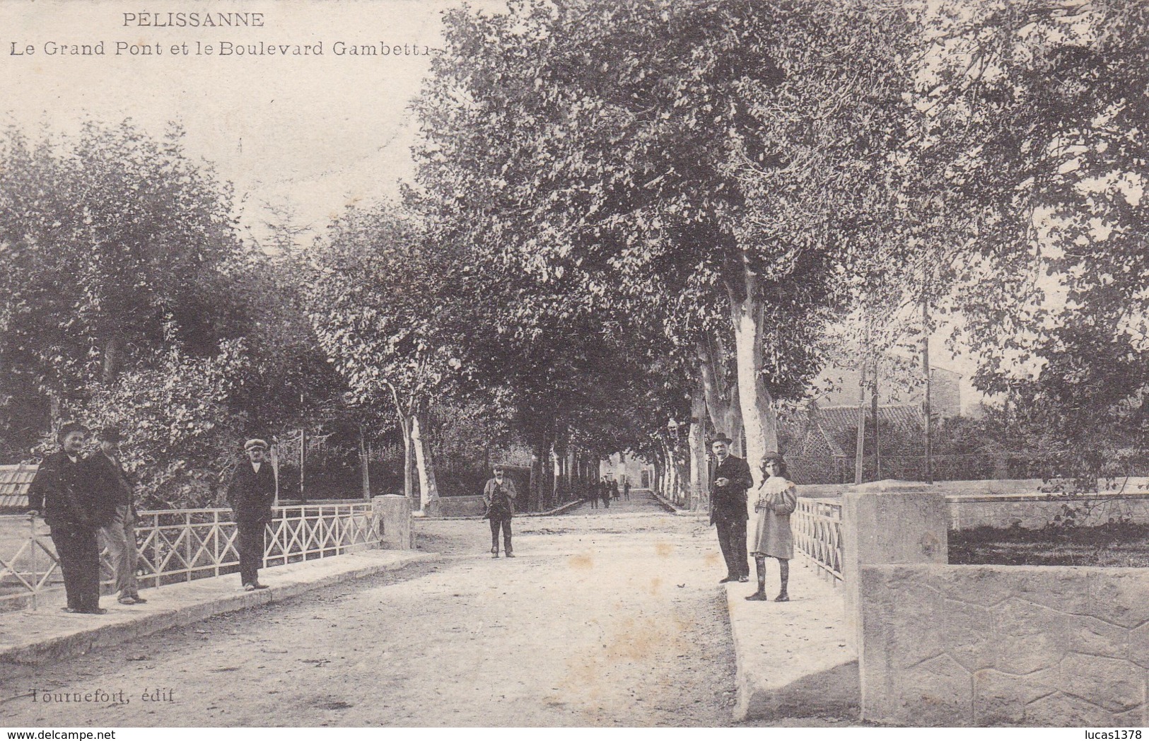 13 / PELISSANNE / LE GRAND PONT ET LE BOULEVARD GAMBETTA - Pelissanne