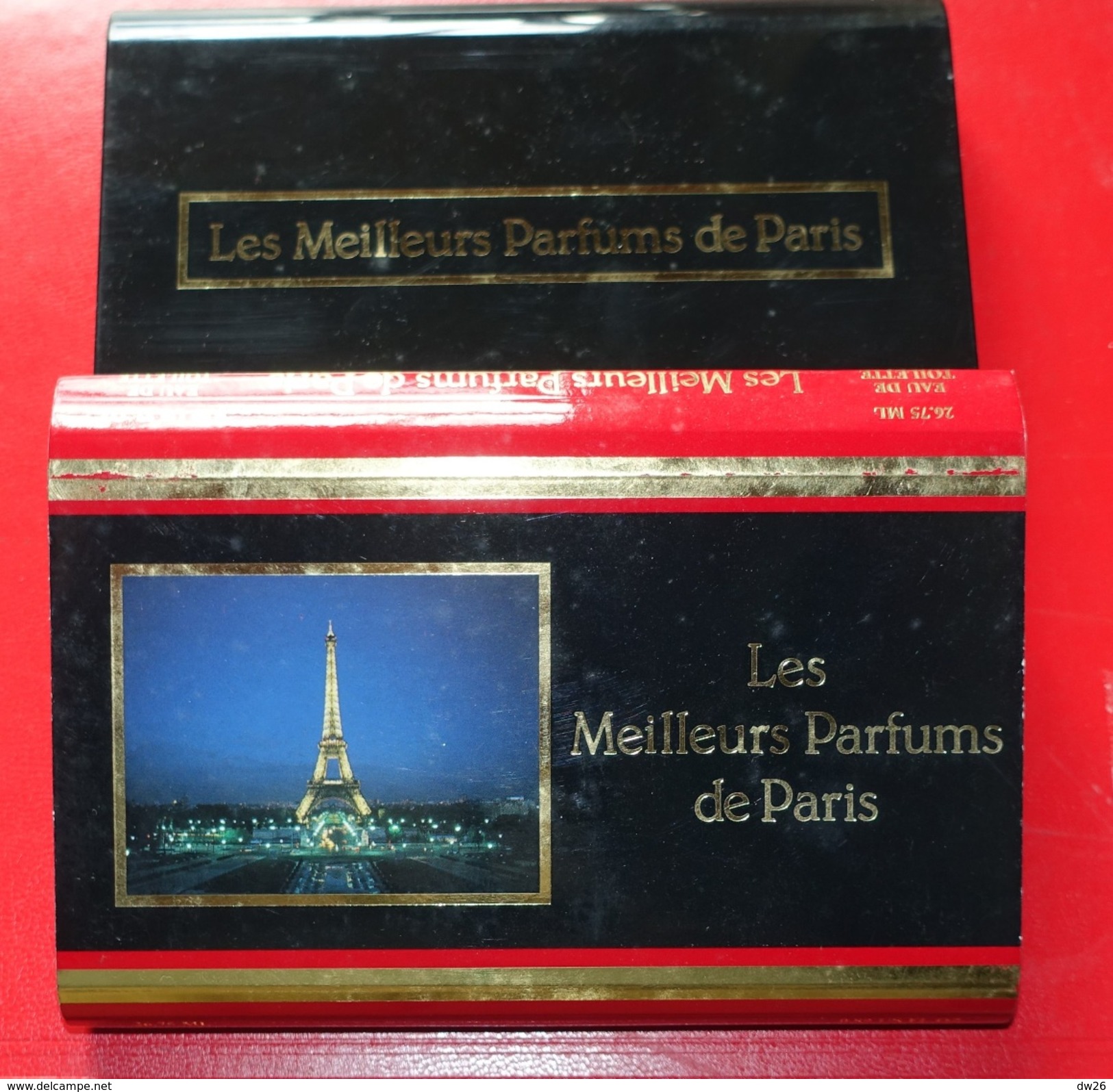 Coffret Collection De 6 Miniatures De Parfum Avec Miroir: Les Meilleurs Parfums De Paris - Miniatures Femmes (avec Boite)