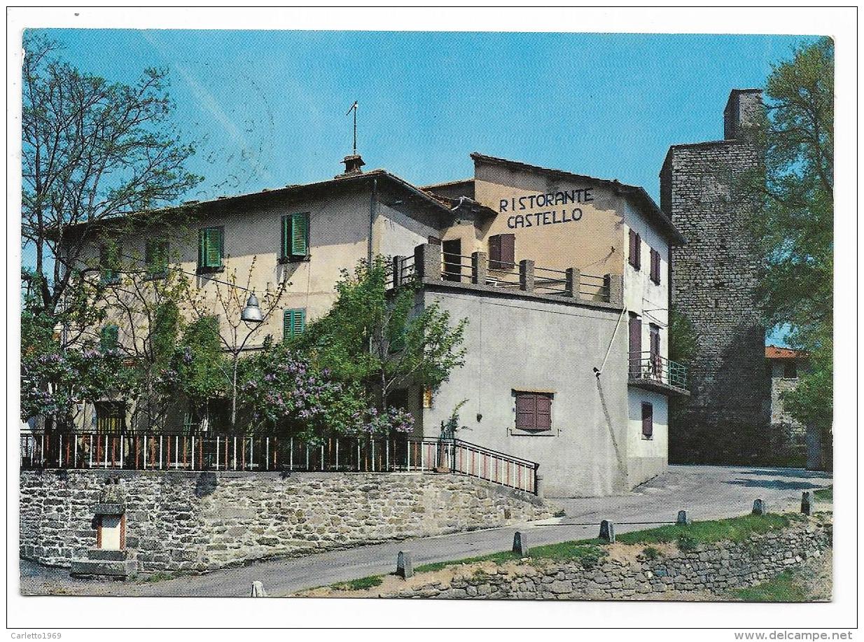 MONTEMIGNAIO - ALBERGO RISTORANTE CASTELLO  VIAGGIATA FG - Arezzo