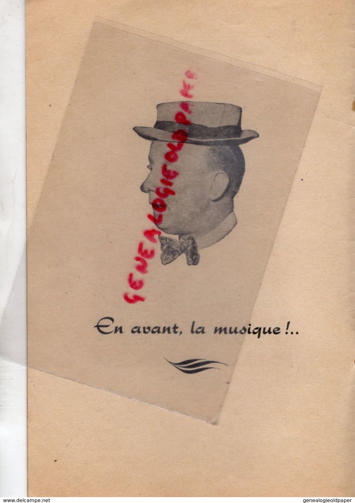 63- BRASSAC LES MINES-ISSOIRE-LEMPDES- RARE PROGRAMME CHANSONS DE PARIS-DAMIA-MARCEL VIAL-MICHEL LEGRAND-COLETTE BETTY- - Programas