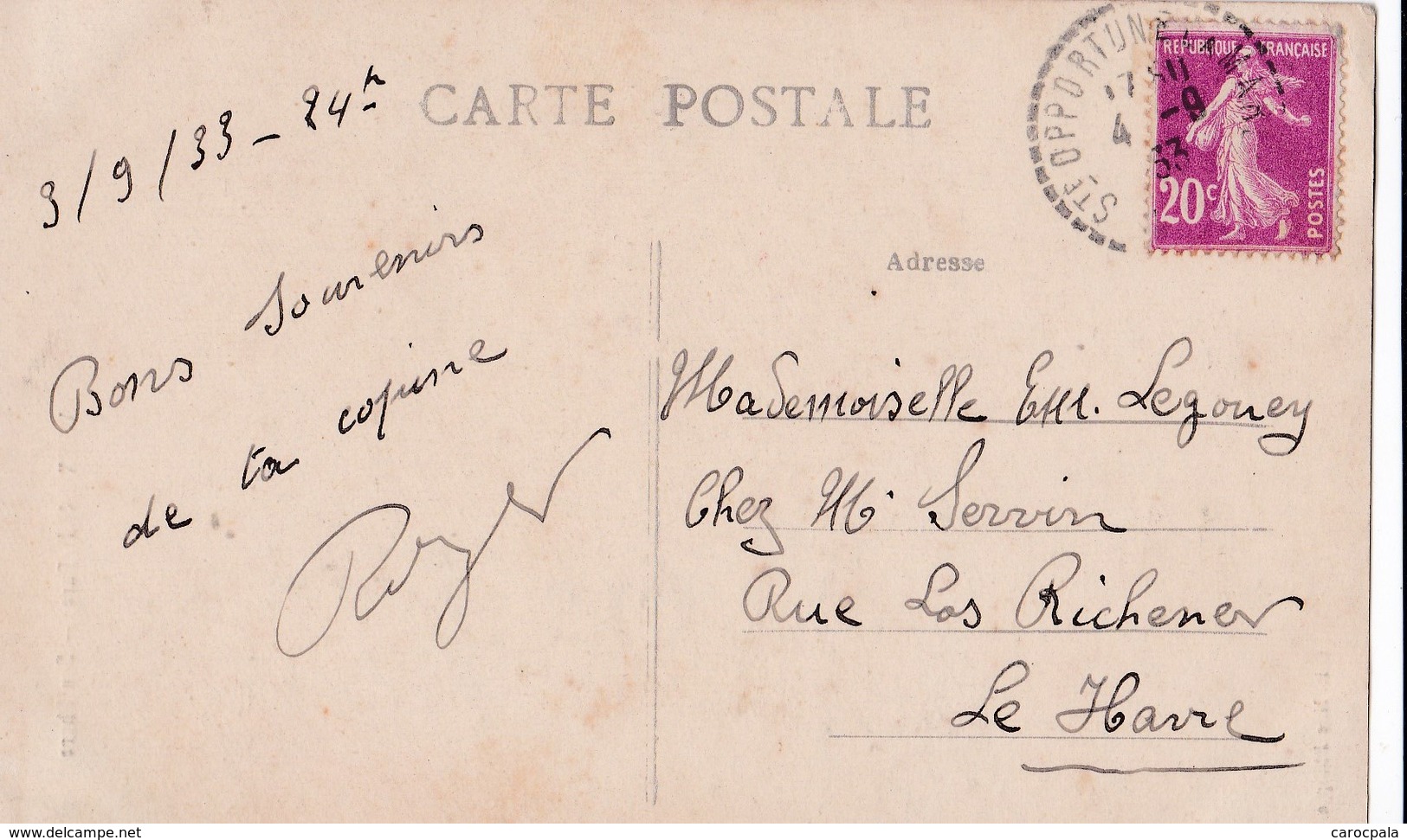 Carte 1930 VIEUX PORT / SON PHARE - Autres & Non Classés