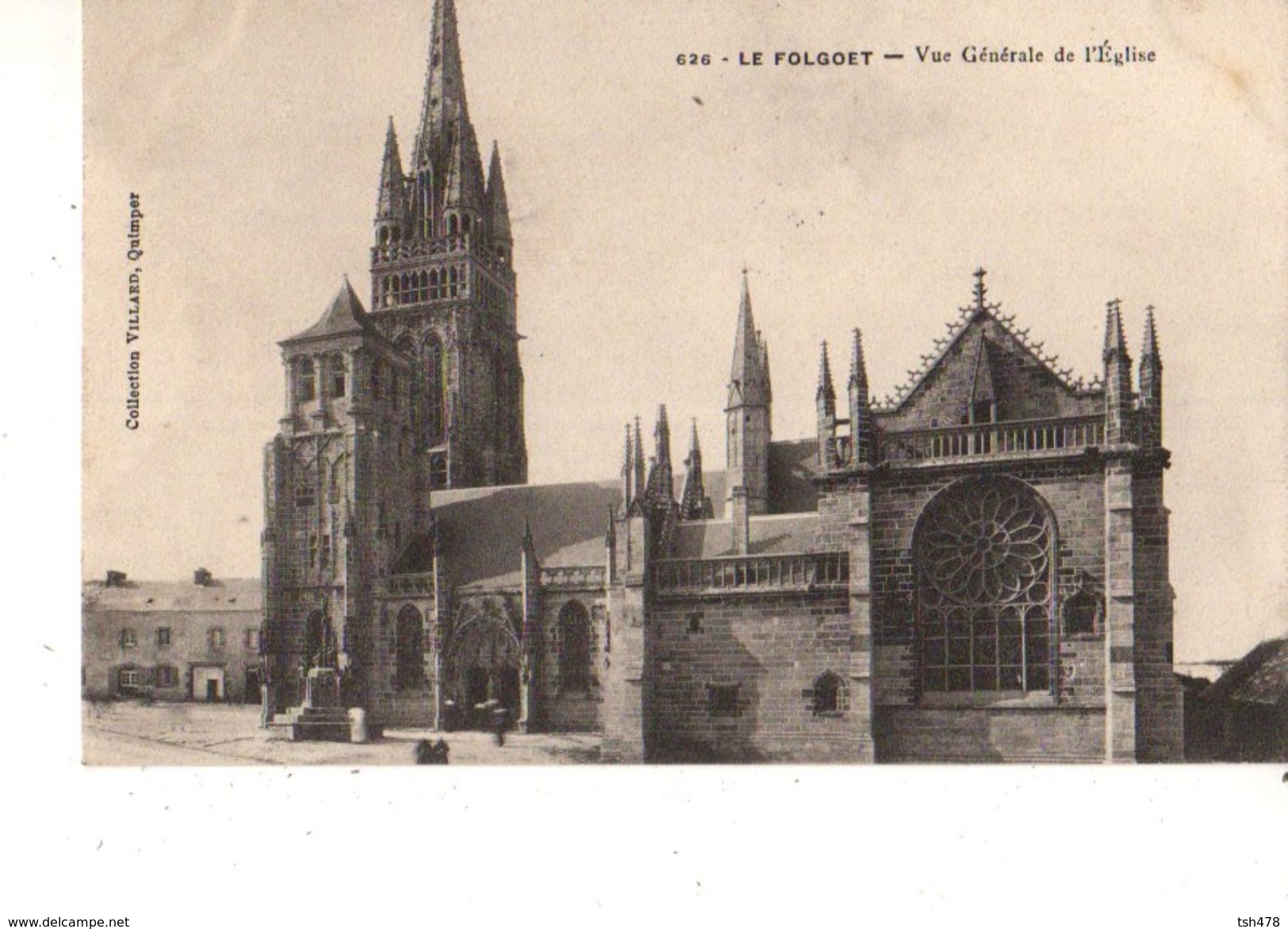 29-----LE FOLGOËT---vue Générale De L'église--voir 2 Scans - Le Folgoët