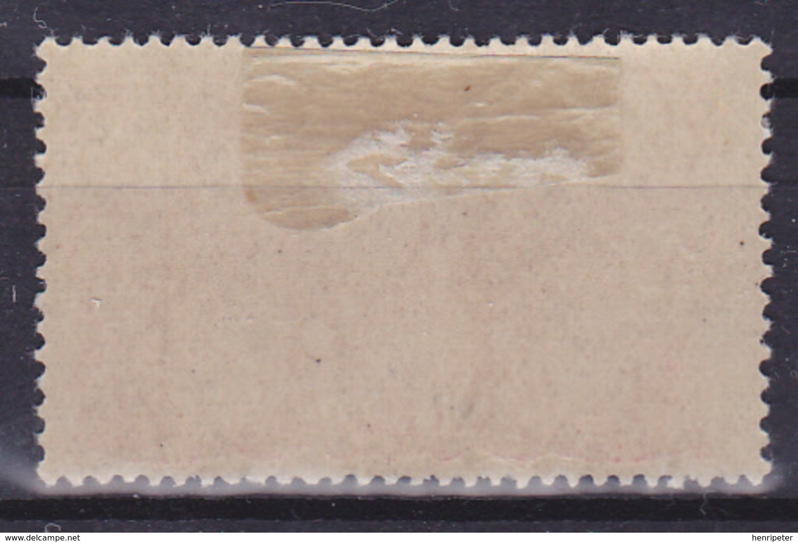 Timbre-poste Neuf* Charnière - Place Des Palmiers, à Cayenne - N° 108 (Yvert) - Guyane Française 1928 - Unused Stamps