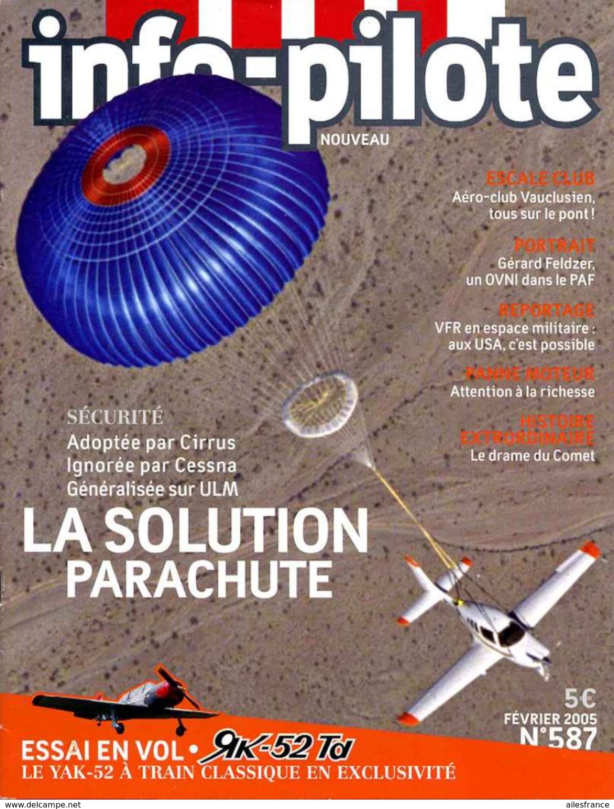 Info-Pilote N°587 - Aviation