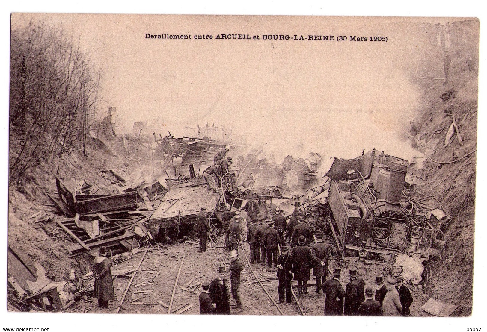 0268 - Déralillement Entre Arcueil Et Bourg La Reine ( 30 Mars 1905 ) - Bourg La Reine