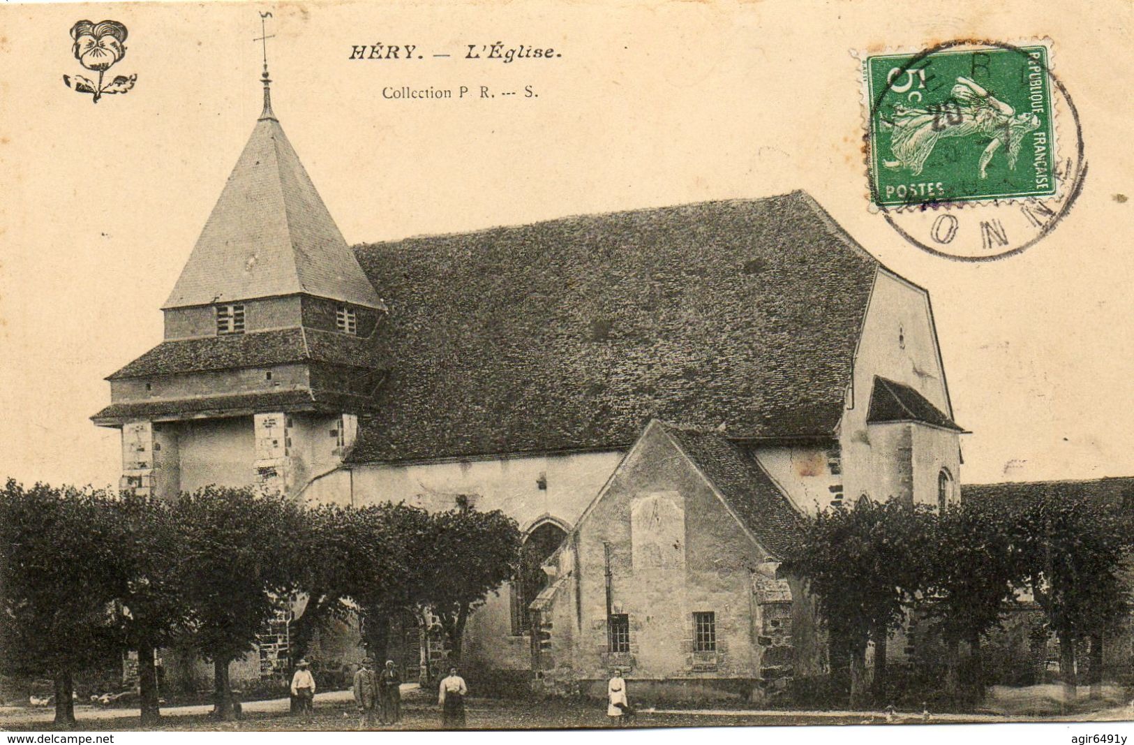 - HERY (89) -  L'Eglise (animée)  -16583- - Hery