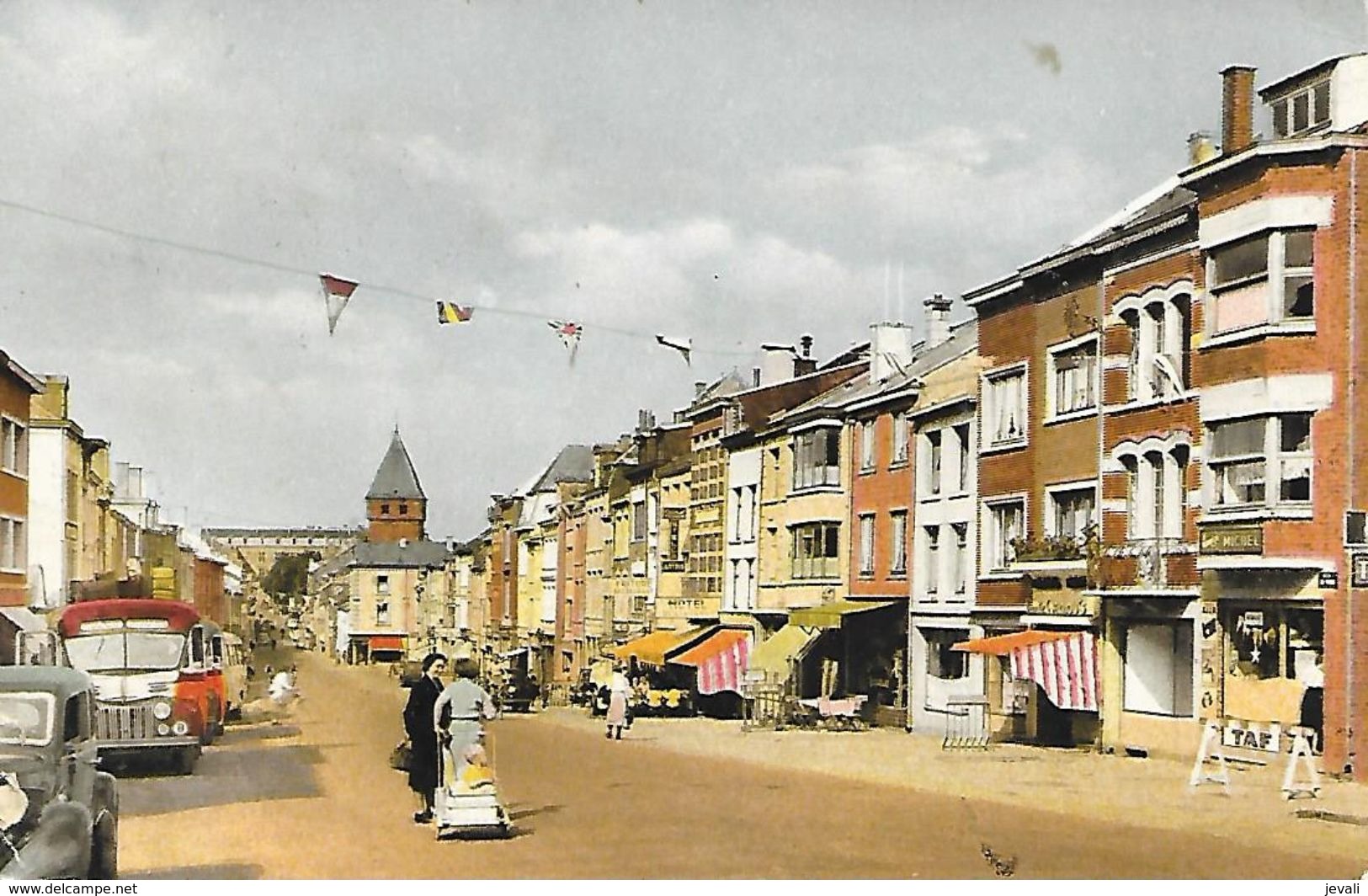CPA / AK / PK   -  BASTOGNE  La Grand'rue - Bastogne