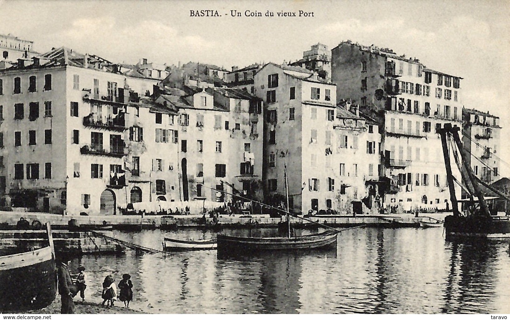 CORSE - BASTIA - Un Coin Du Vieux Port - Précurseur J. Moretti - Bastia