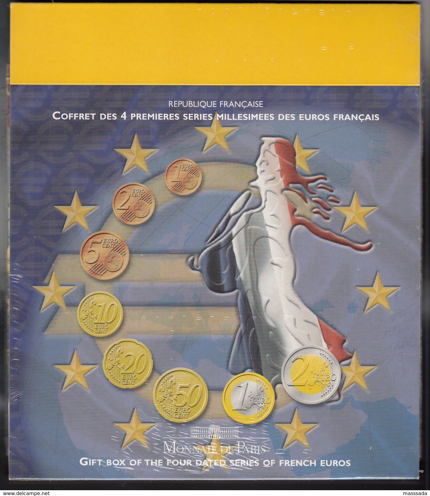 FRANCE  EURO SET 1999 BU SEALED - Frankrijk