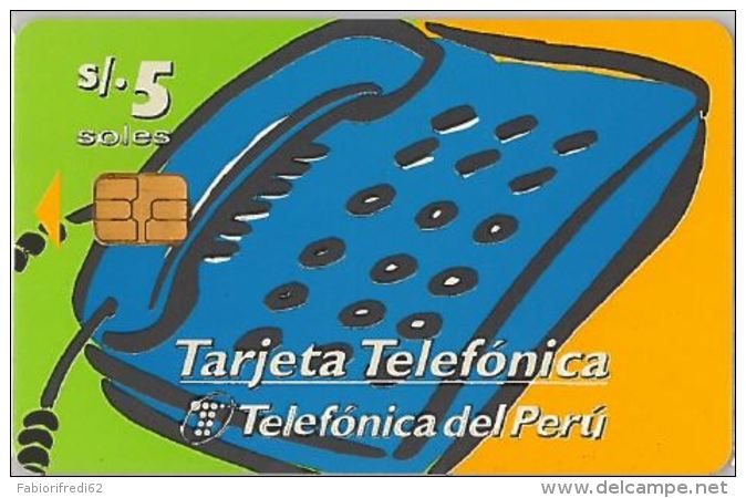 PHONE CARD PERU' (E14.21.3 - Perù