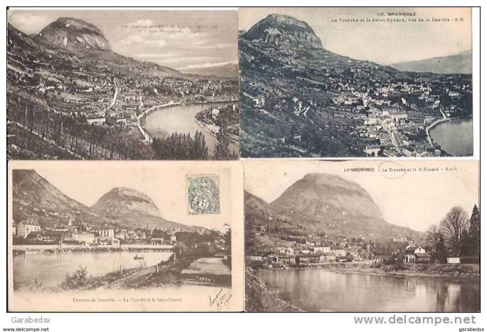 LOT DE 300 CARTES POSTALES ANCIENNES DU DEPARTEMENT DE L'ISERE (38) (LOT N°2).