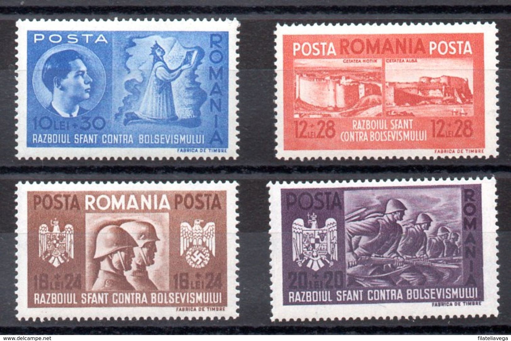 Serie De Rumania N ºYvert 657/60 ** - Ongebruikt