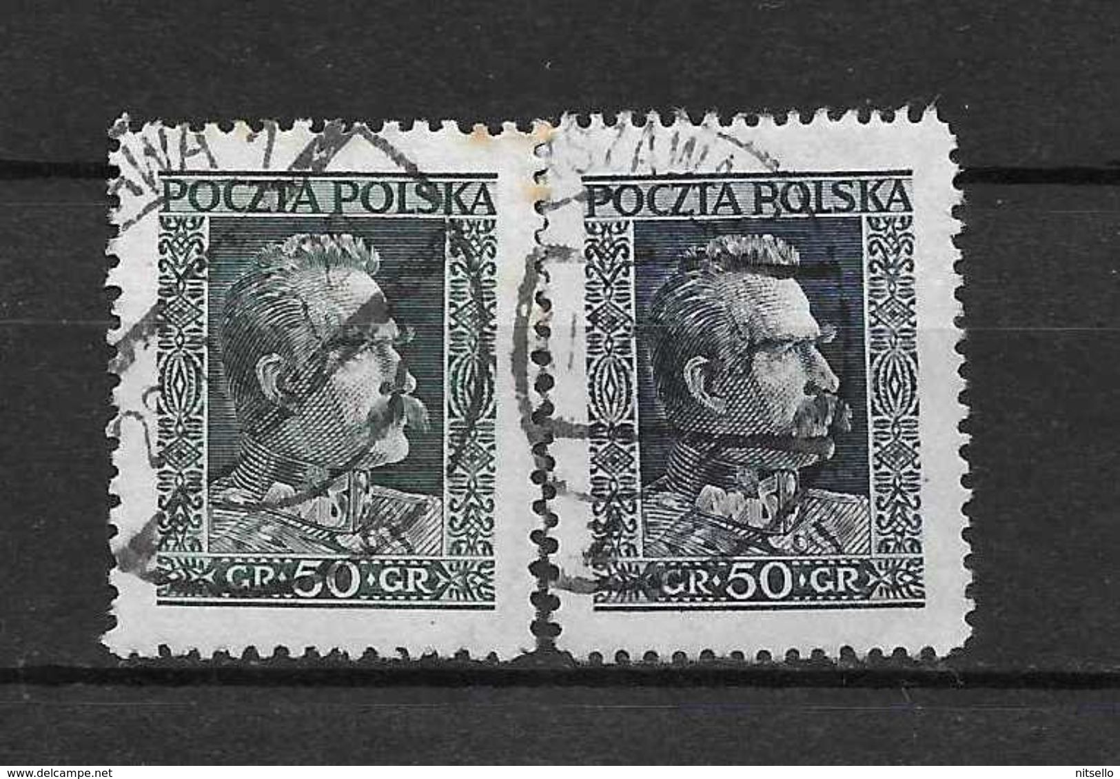 LOTE 1787 A  ///   (C010)  POLONIA   YVERT Nº: 343/343A - Used Stamps